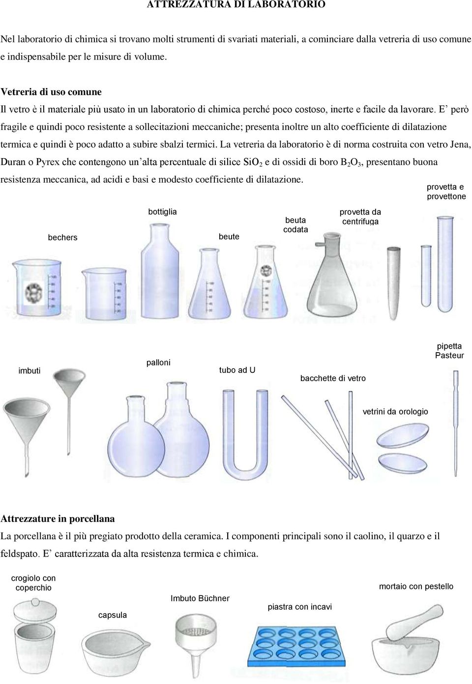 E però fragile e quindi poco resistente a sollecitazioni meccaniche; presenta inoltre un alto coefficiente di dilatazione termica e quindi è poco adatto a subire sbalzi termici.