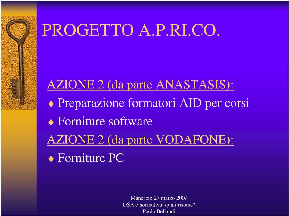 Preparazione formatori AID per corsi