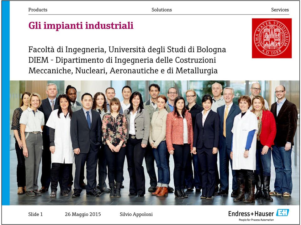 Bologna DIEM - Dipartimento di Ingegneria delle