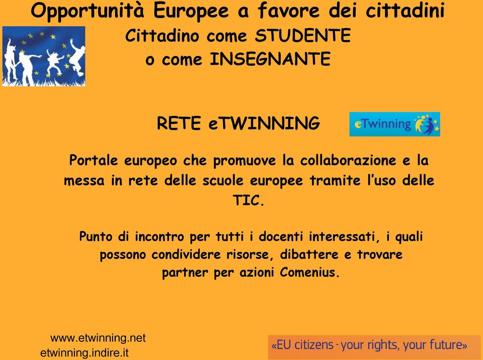 Punto di incontro per tutti i docenti interessati, i quali possono condividere