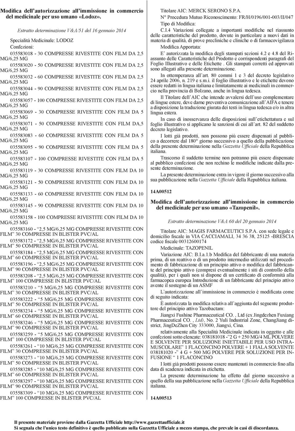 035583032-60 COMPRESSE RIVESTITE CON FILM DA 2,5 MG/6,25 MG 035583044-90 COMPRESSE RIVESTITE CON FILM DA 2,5 MG/6,25 MG 035583057-100 COMPRESSE RIVESTITE CON FILM DA 2,5 MG/6,25 MG 035583069-30