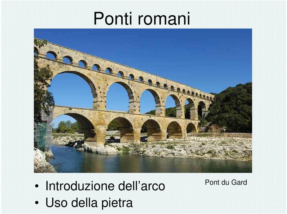 dell arco Uso