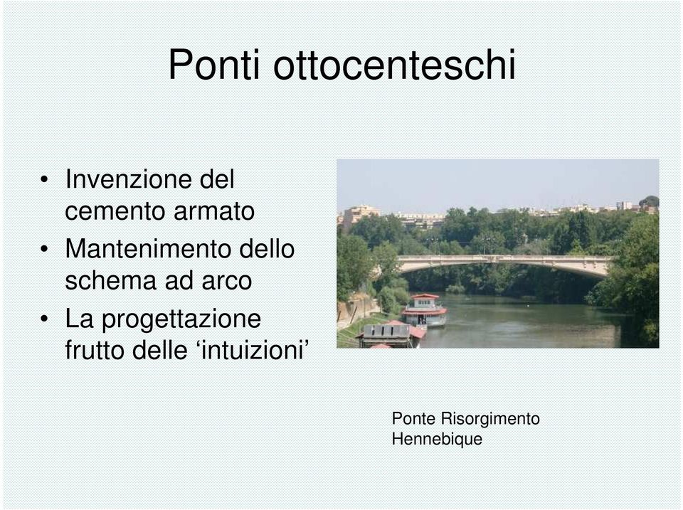 schema ad arco La progettazione frutto