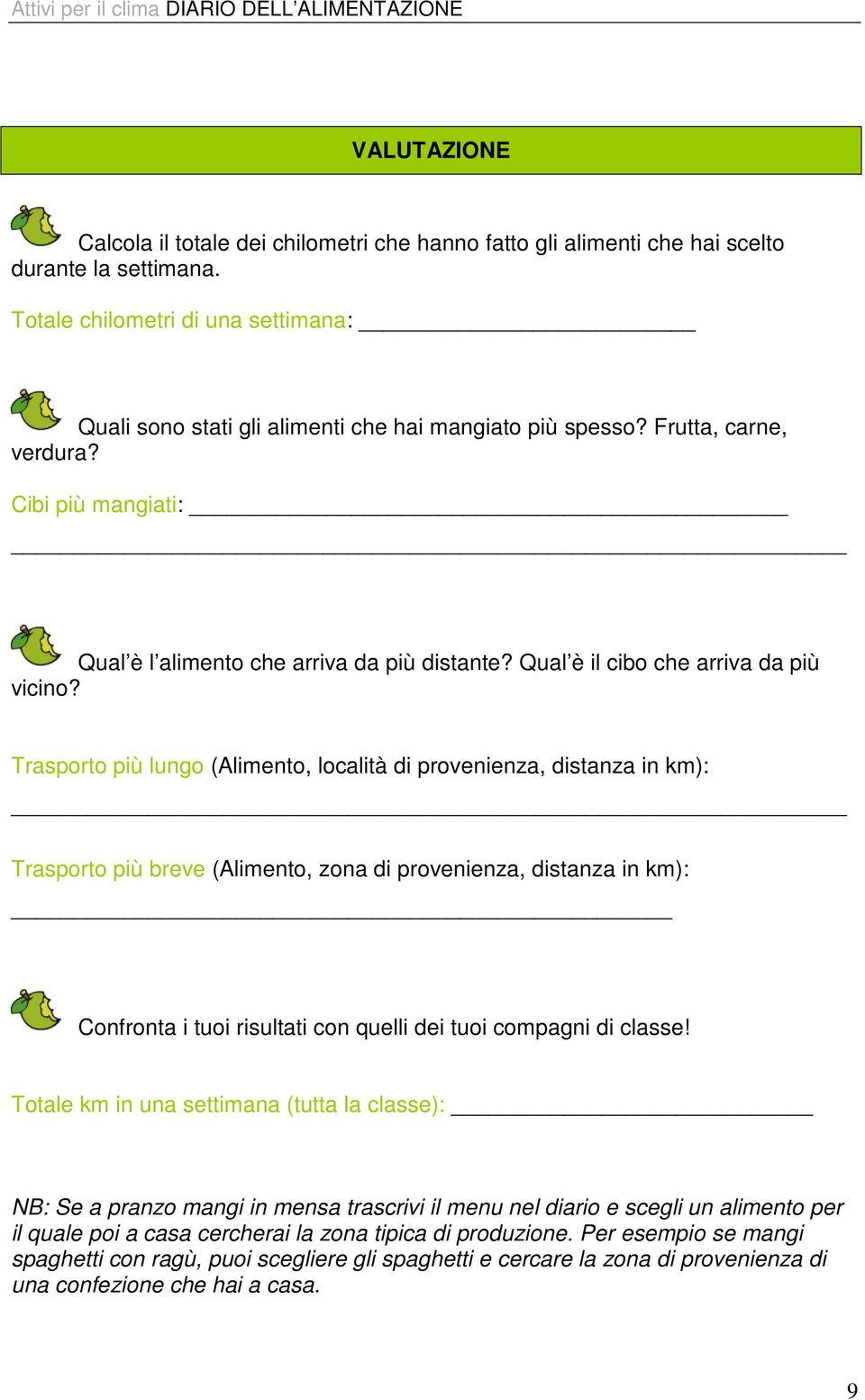 Qual è il cibo che arriva da più vicino?