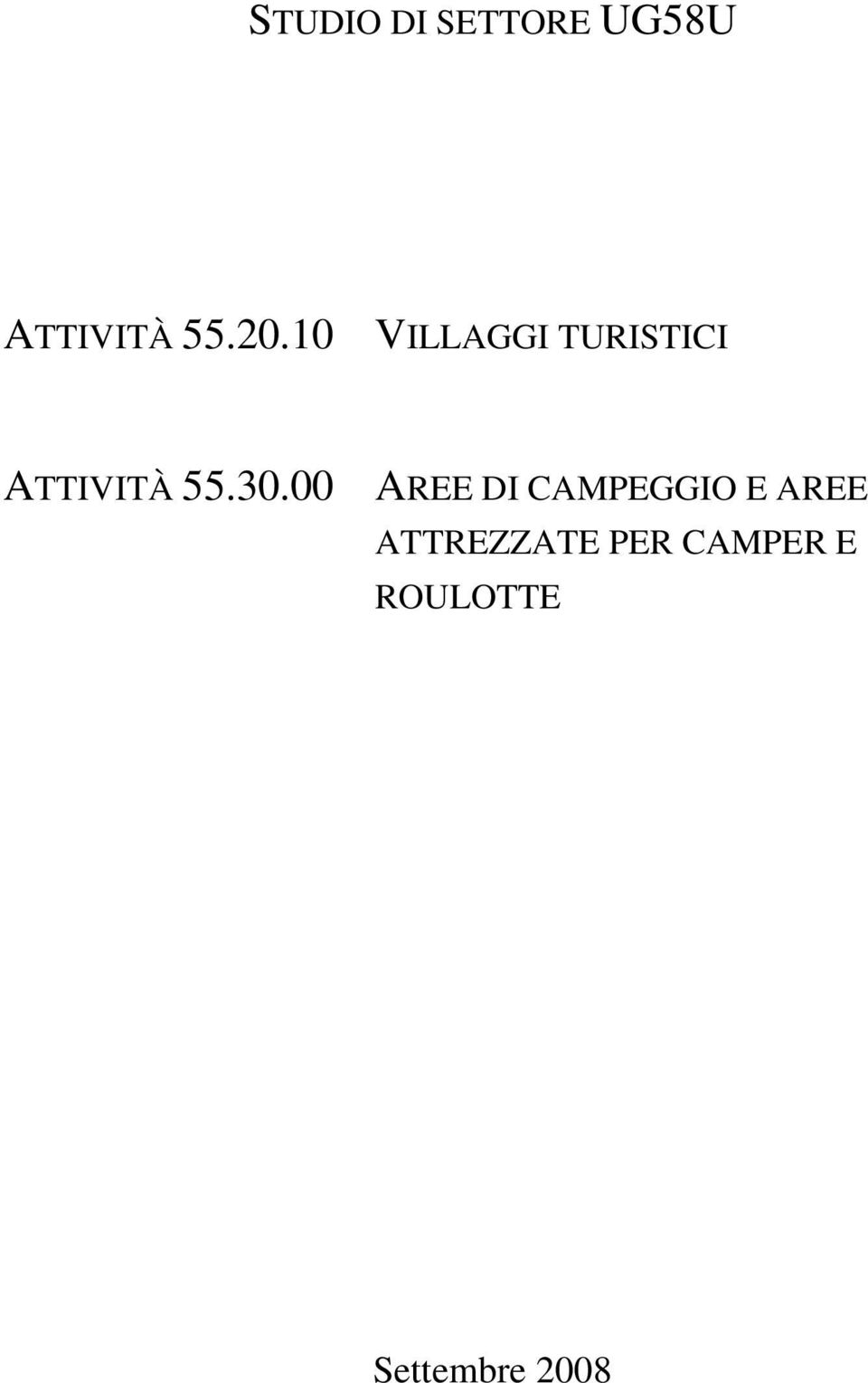 30.00 AREE DI CAMPEGGIO E AREE