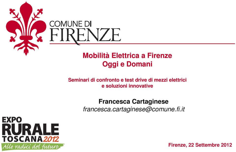 elettrici e soluzioni innovative Francesca