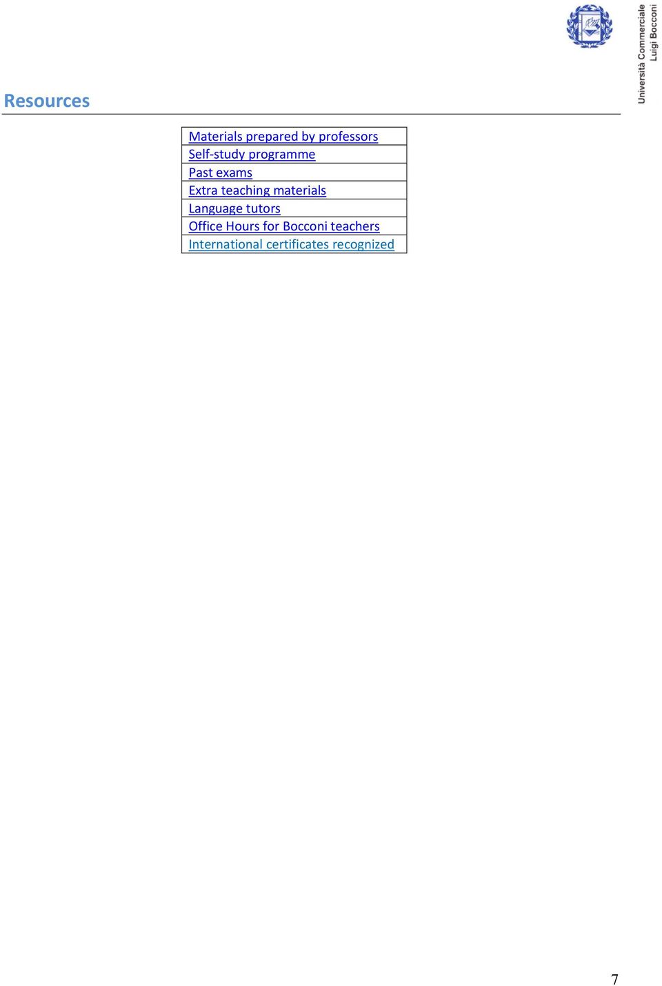 materials Language tutors Office Hours for