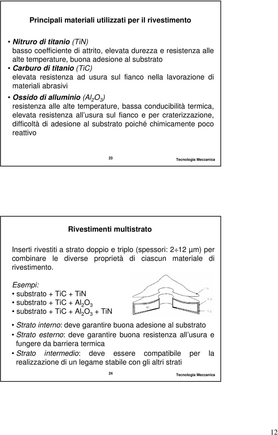 raerizzazione, diffiolà di adesione al subsrao poihé himiamene poo reaivo 23 Rivesimeni mulisrao Inseri rivesii a srao doppio e riplo (spessori: 2 12 µm) per ombinare le diverse proprieà di iasun