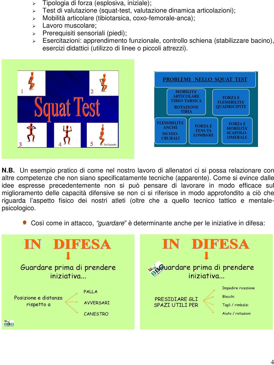 Un esempio pratico di come nel nostro lavoro di allenatori ci si possa relazionare con altre competenze che non siano specificatamente tecniche (apparente).