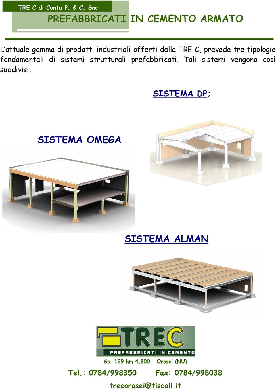 sistemi strutturali prefabbricati.