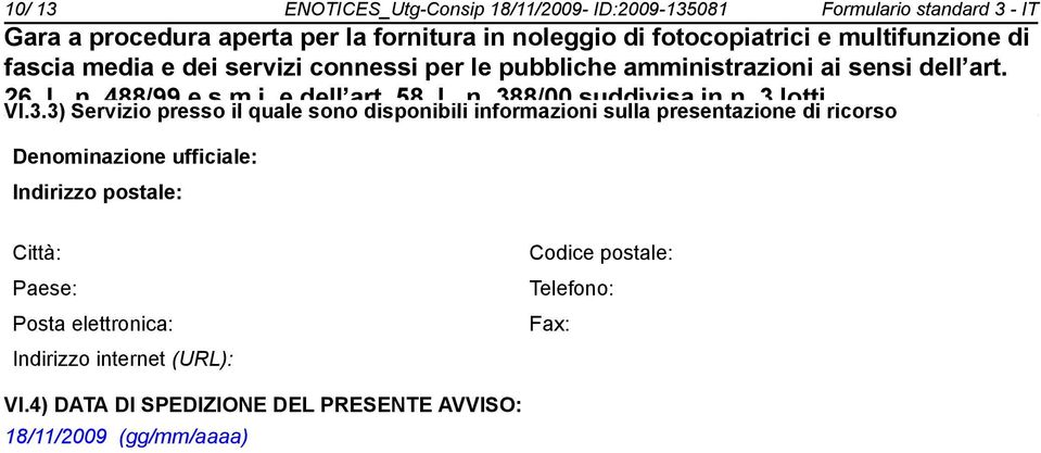 081 Formulario standard 3 