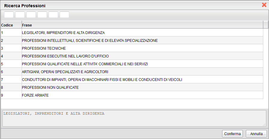 2 - PROFESSIONI INTELLETTUALI, SCIENTIFICHE E DI ELEVATA SPECIALIZZAZIONE! 2.1 - Specialisti in scienze matematiche, informatiche, chimiche, fisiche e naturali! 2.1.1 - Specialisti in scienze matematiche, informatiche, chimiche, fisiche e naturali! 2.1.1.4 - Analisti e progettisti di software 2.