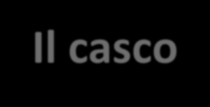 Il casco Il casco pur non essendo obbligatorio, per il codice della strada, è un accessorio indispensabile per la sicurezza.