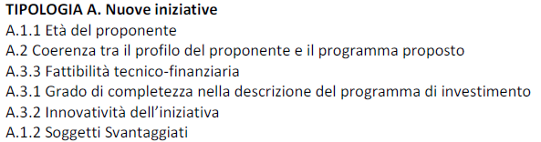 In caso di parità di punteggio, si darà priorità a chi ha ottenuto, in ordine