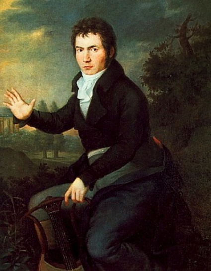 Beethoven verso il 1804, nell'epoca della Sonata Appassionata e di Fidelio.