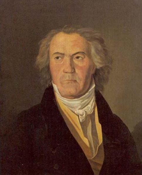 Beethoven nel 1823, all'epoca della composizione delle Variazioni Diabelli e della Nona Sinfonia.
