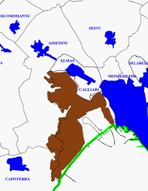 impianto di acido solforico della Fluorsid S.p.A. Denominazione del sito Natura 2000 Area SIC (Cod.