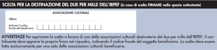 2 Associazioni culturali - L. 208/2015 (art. 1 co.