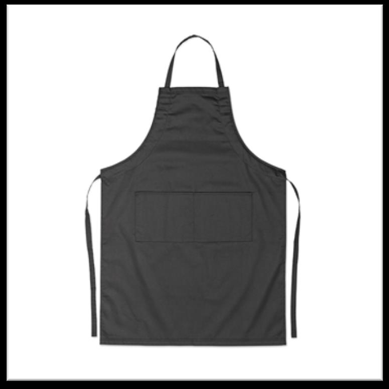 FITTED KITAB Grembiule da cucina - MO8441 Grembiule da cucina regolabile con 2 tasche frontali. Poli cotone 180 gr/m² Peso netto: 0.01 Kg Peso lordo: 0.