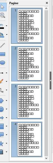 un giorno 05.odg Vediamo ora come procedere utilizzando un unico file LibreOffice Draw come contenitore del libro complessivo, importando le diverse parti, inserendo le immagini e infine le copertine.