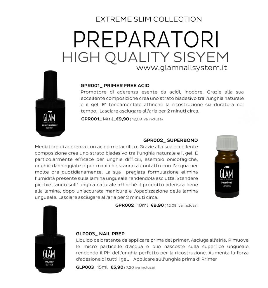 PREPARATORI LUXURY HIGH GLOSS Nuovo gel sigillante ULTRA LUCIDO per oltre 3-4 settimane.