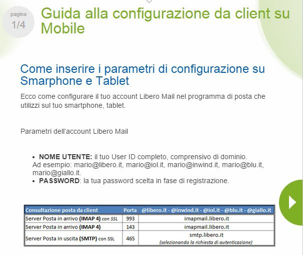 Finalmente abbiamo i nostri dati: Se non ti