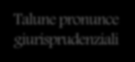 Talune pronunce giurisprudenziali Cass., sez. II, 12 febbraio-3 marzo 2016, n. 8839 Cass., sez. V, 9-23 febbraio 2016, n. 7124 Cass., sez. V, 9-23 febbraio 2016, n. 7125, ord. G.d.p. Taranto, che pare abbia disapplicato le previsioni del decreto n.