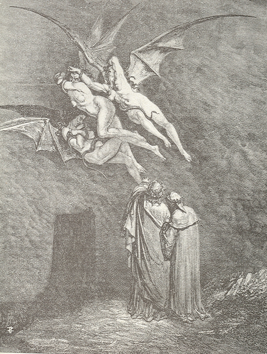 Dante Alighieri, Divina Commedia con illustrazioni di Gustave Doré, edizione economica,