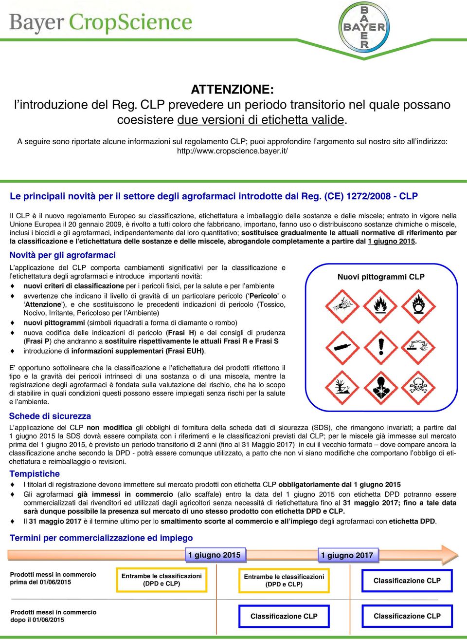 it/ Le principali novità per il settore degli agrofarmaci introdotte dal Reg.