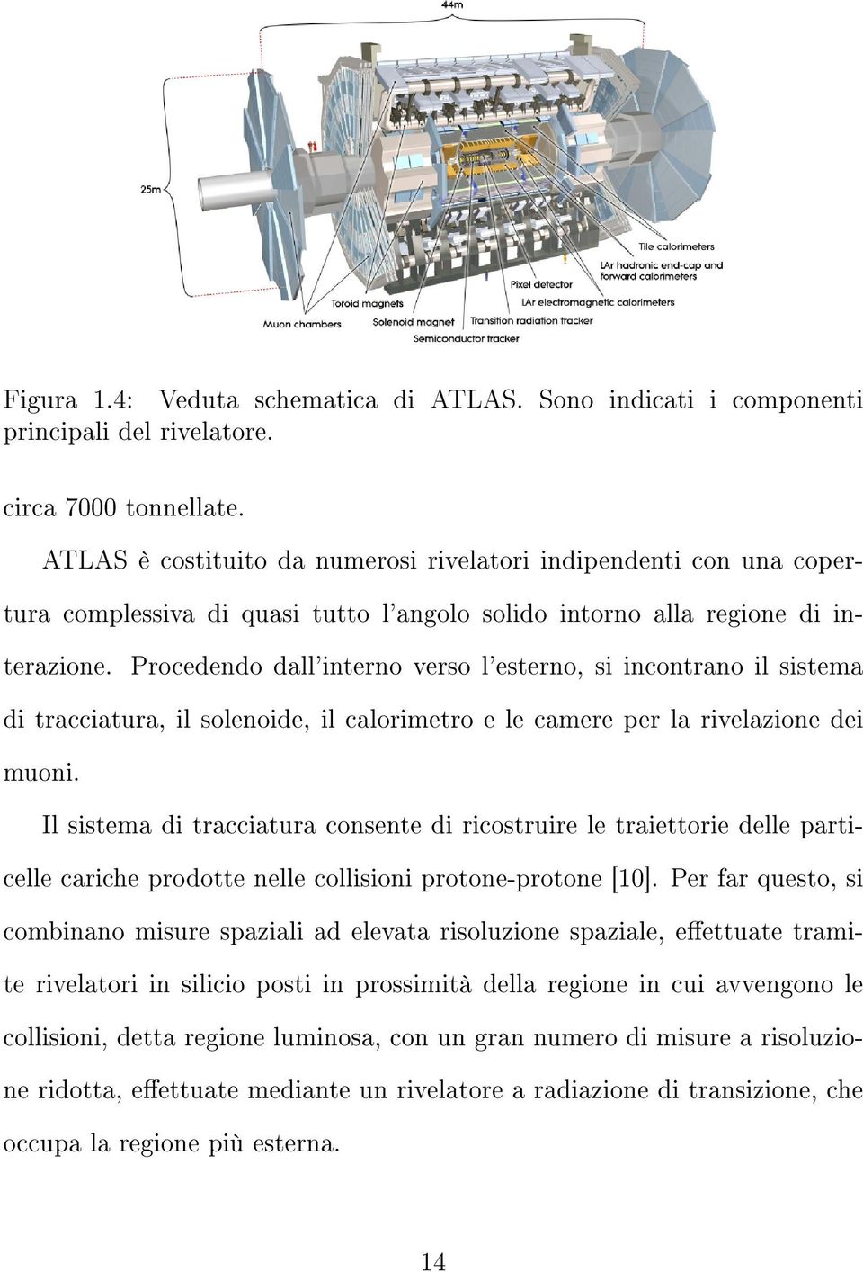 Procedendo dall'interno verso l'esterno, si incontrano il sistema di tracciatura, il solenoide, il calorimetro e le camere per la rivelazione dei muoni.