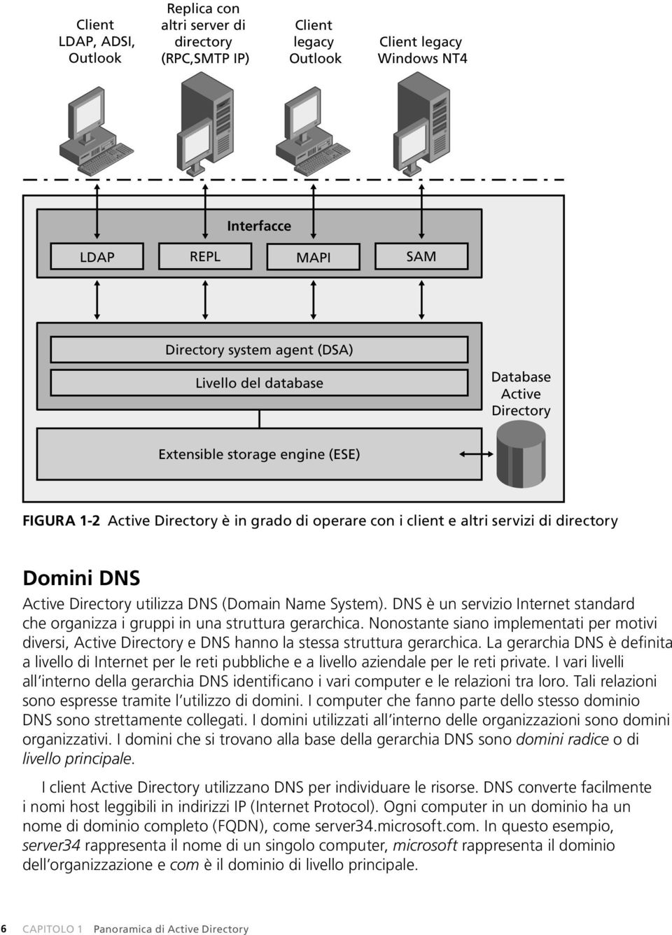(Domain Name System). DNS è un servizio Internet standard che organizza i gruppi in una struttura gerarchica.