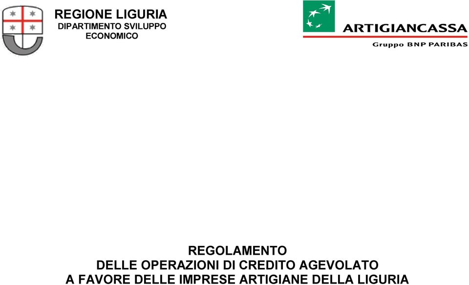 DELLE OPERAZIONI DI CREDITO