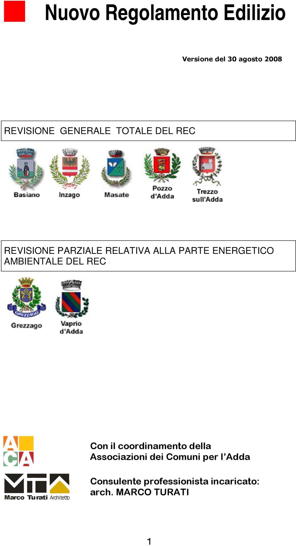 REC REVISIONE PARZIALE RELATIVA