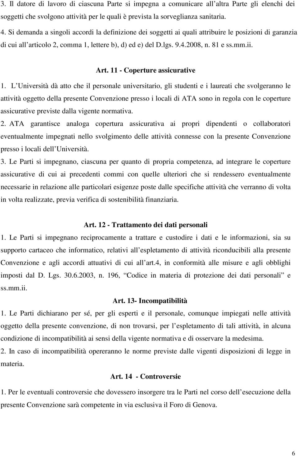 11 - Coperture assicurative 1.