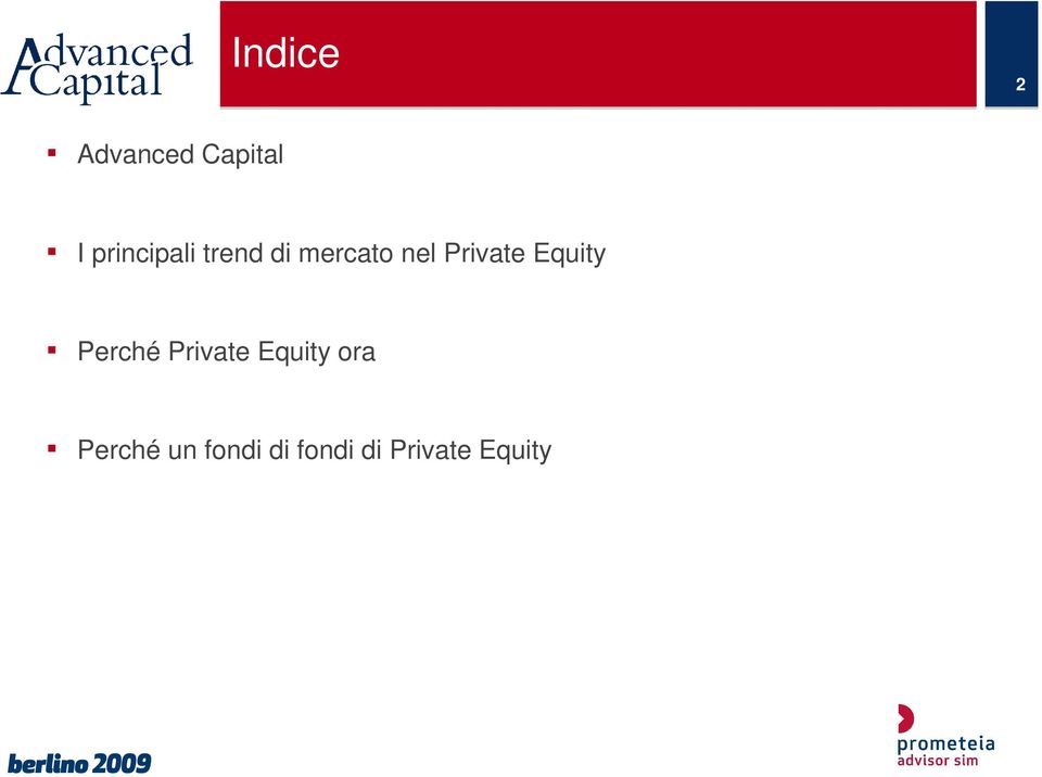 Private Equity Perché Private