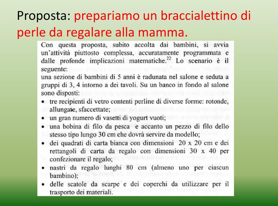 braccialettino di