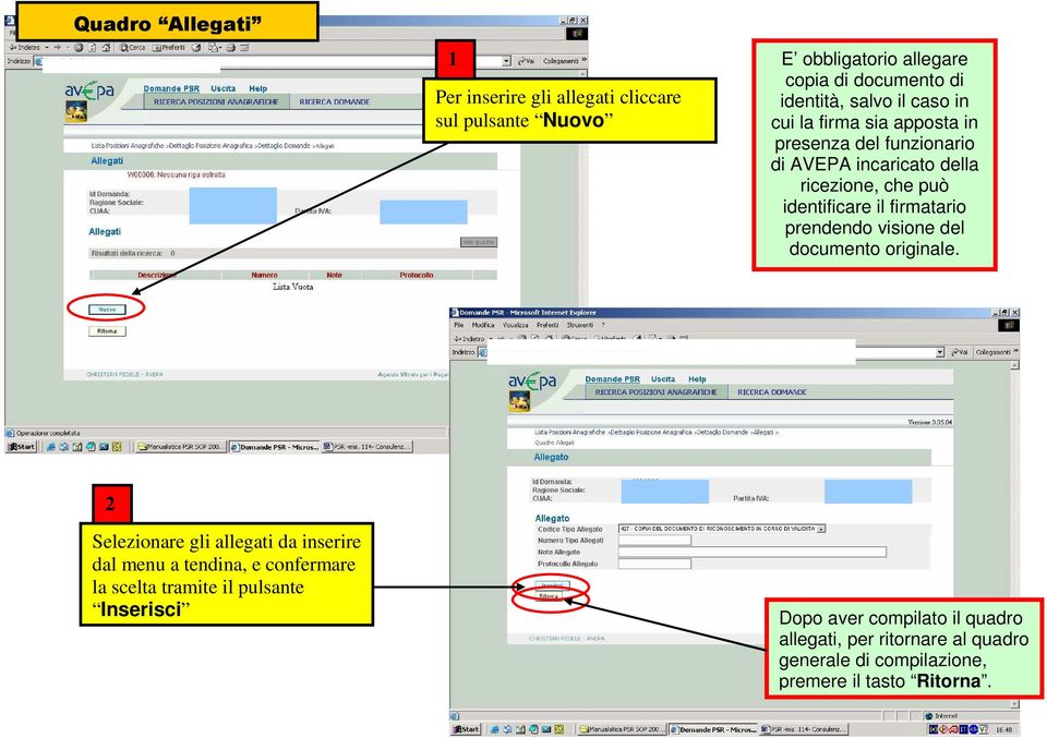 prendendo visione del documento originale.