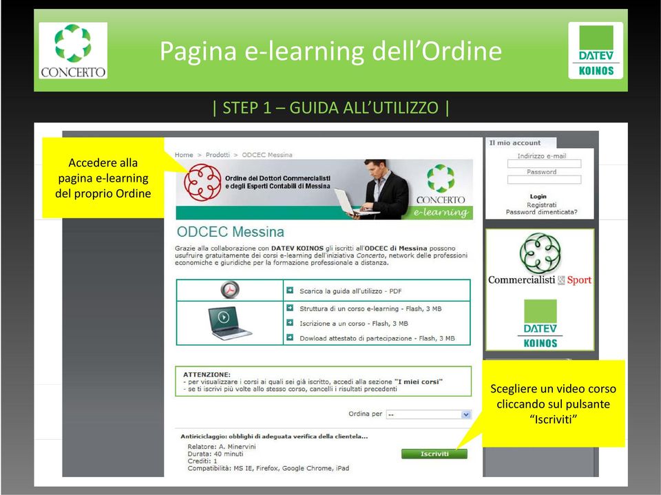 learning del proprio Ordine S li id