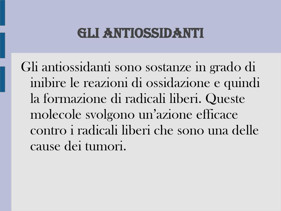 radicali liberi.