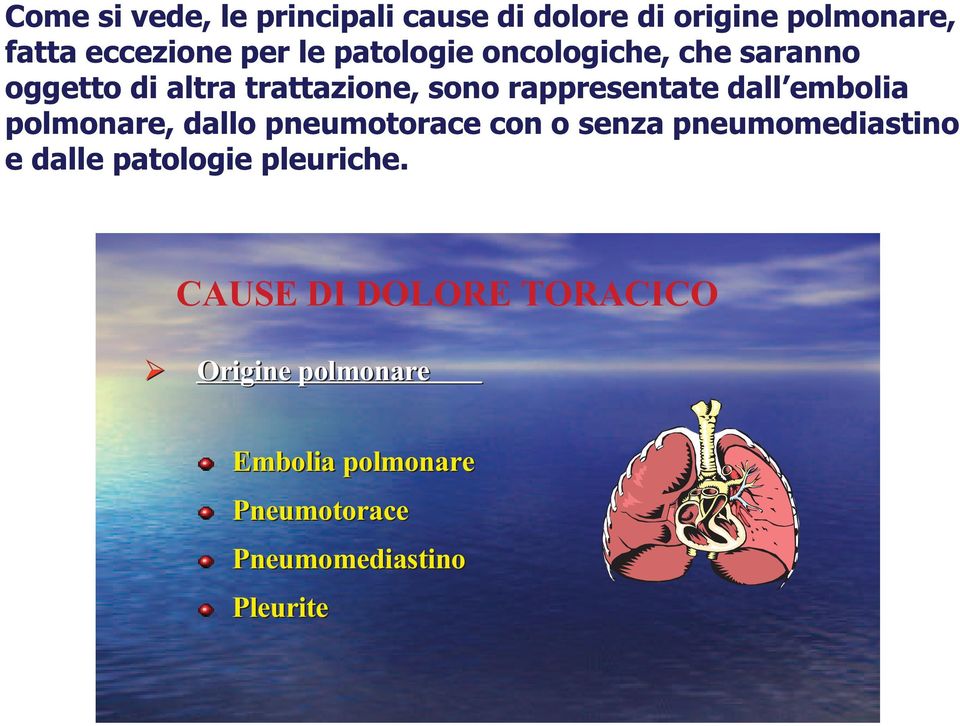 Embolia polmonare