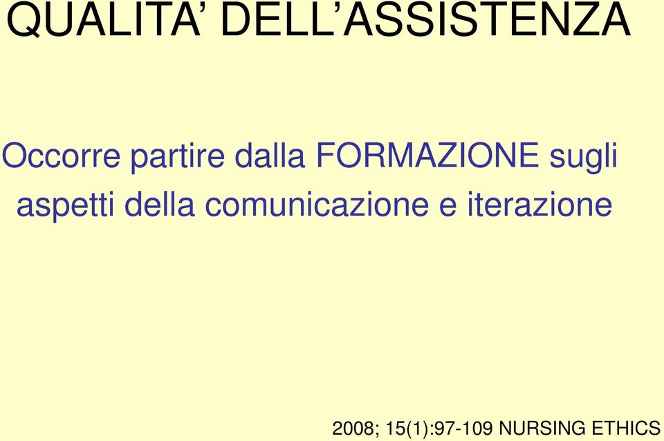 aspetti della comunicazione e