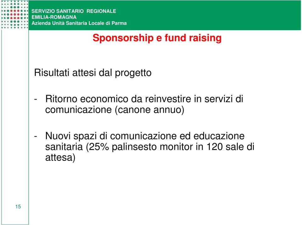 comunicazione (canone annuo) - Nuovi spazi di comunicazione