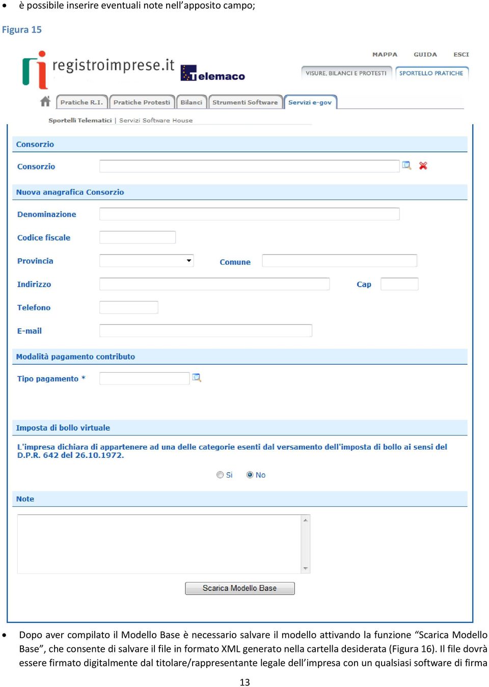 salvare il file in formato XML generato nella cartella desiderata (Figura 16).