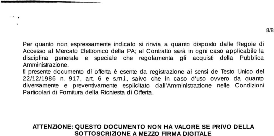 Il presente documento di 