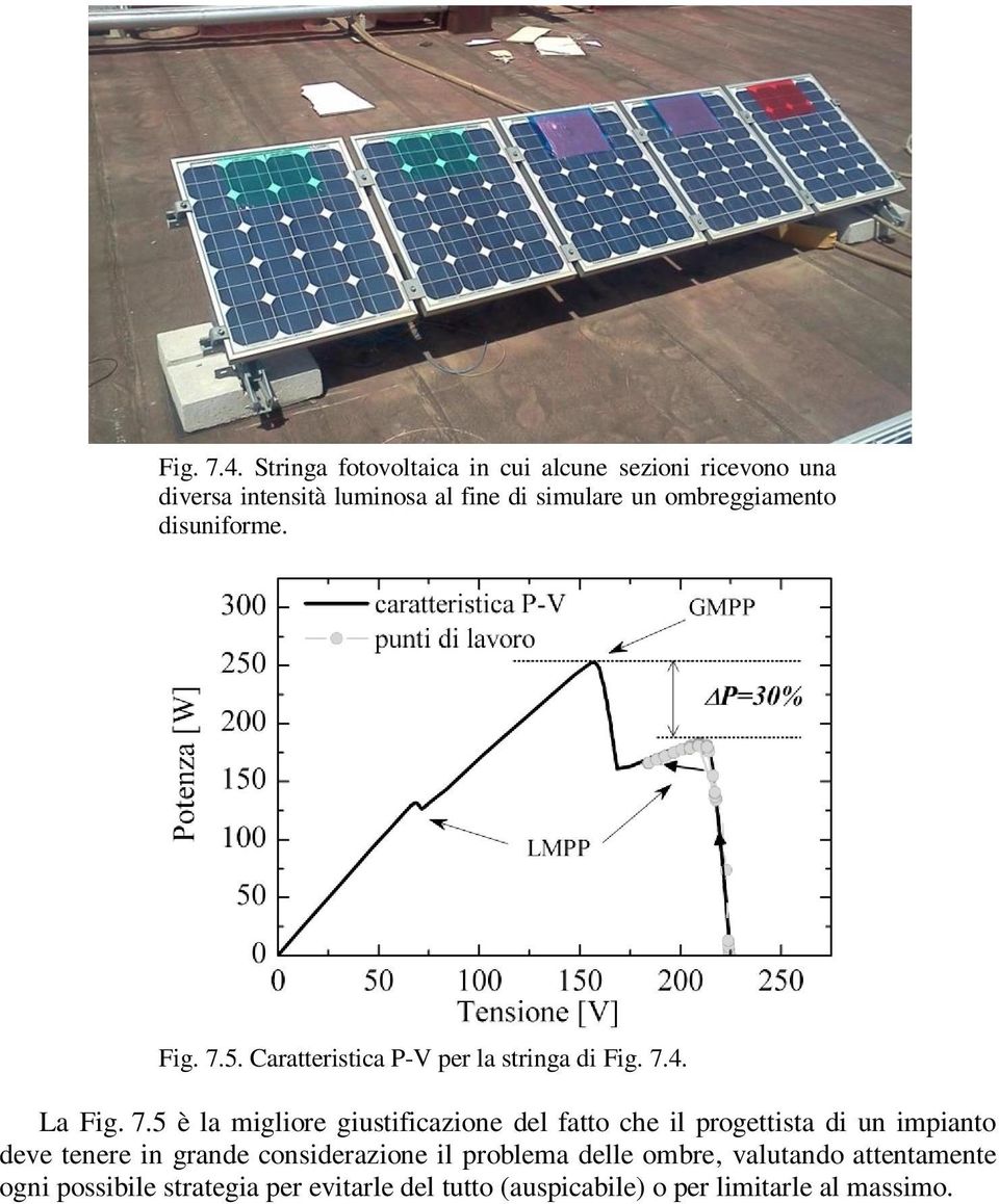 ombreggiamento disuniforme. Fig. 7.