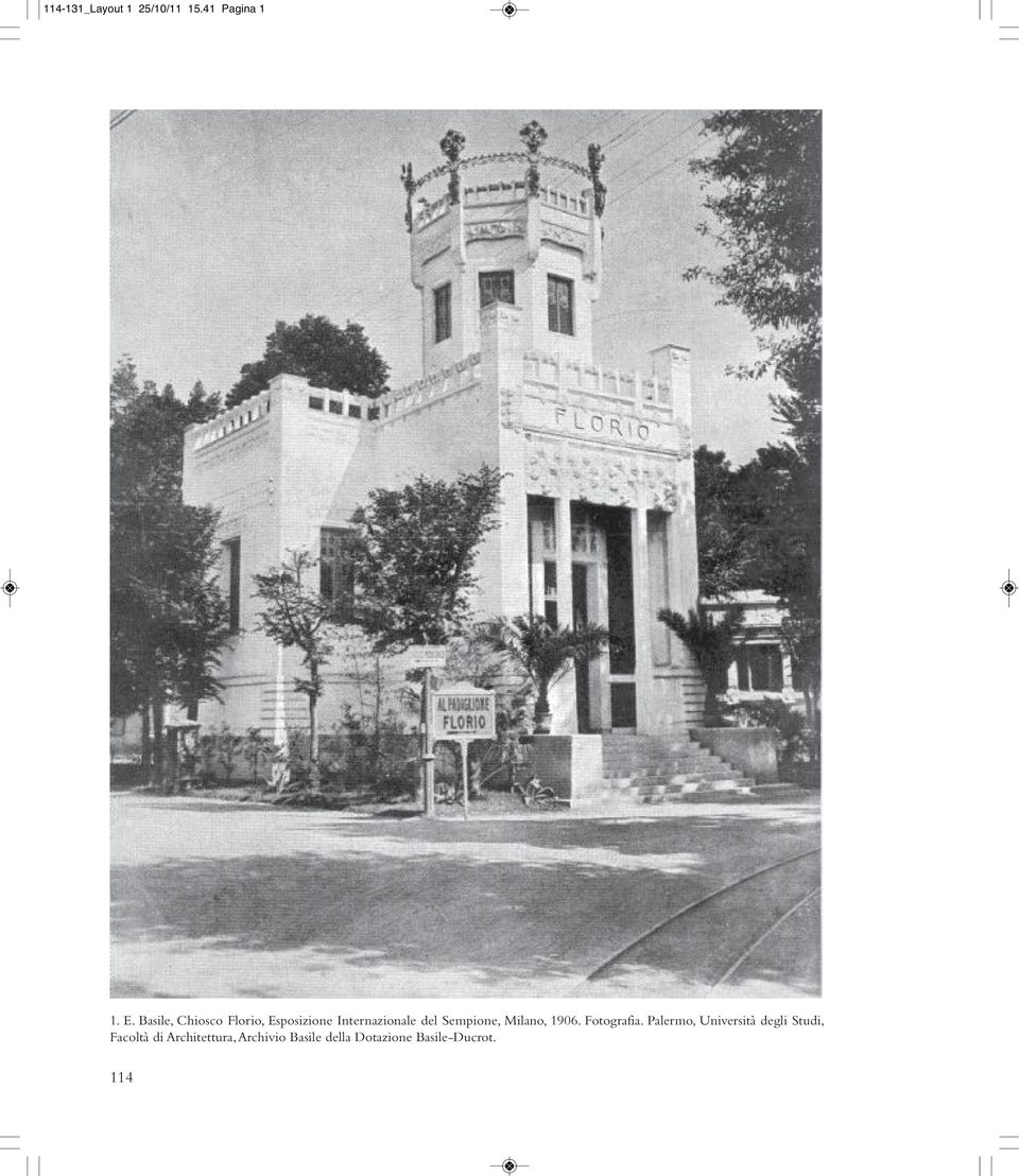 Sempione, Milano, 1906. Fotografia.