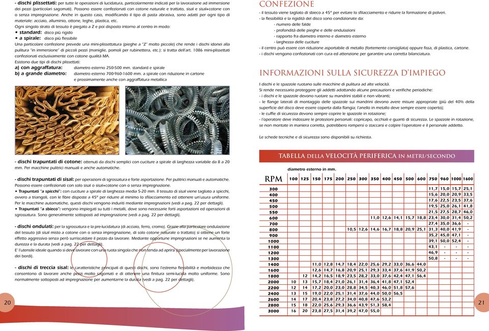 Anche in questo caso, modificando il tipo di pasta abrasiva, sono adatti per ogni tipo di materiale: acciaio, alluminio, ottone, leghe, plastica, etc.