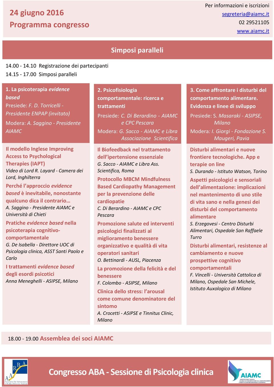 Layard - Camera dei Lord, Inghilterra Perché l approccio evidence based è inevitabile, nonostante qualcuno dica il contrario A.