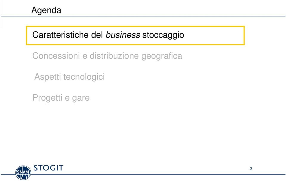 Concessioni e distribuzione