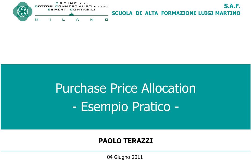 LUIGI MARTINO Purchase Price